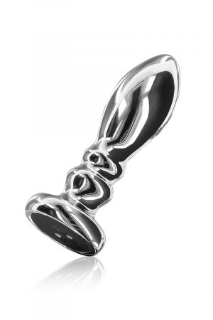 Plug anal vibrant en métal The Slider L