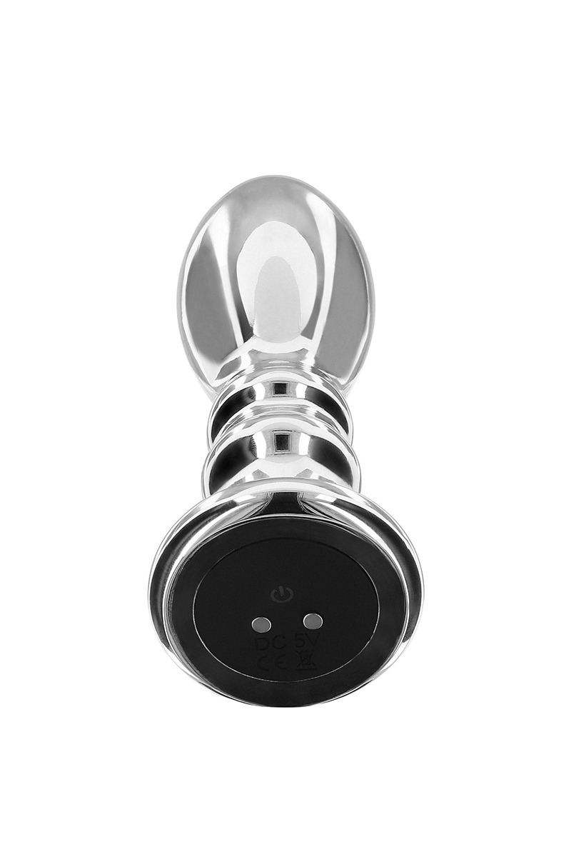 Plug anal vibrant en métal The Slider L – Image 2