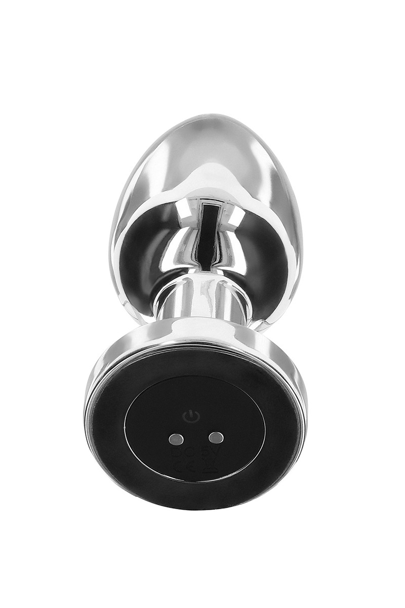 Plug anal vibrant en métal The Glider L – Image 2