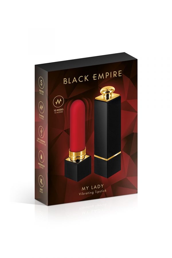 Mini vibro rouge à lèvres My Lady - Black Empire3