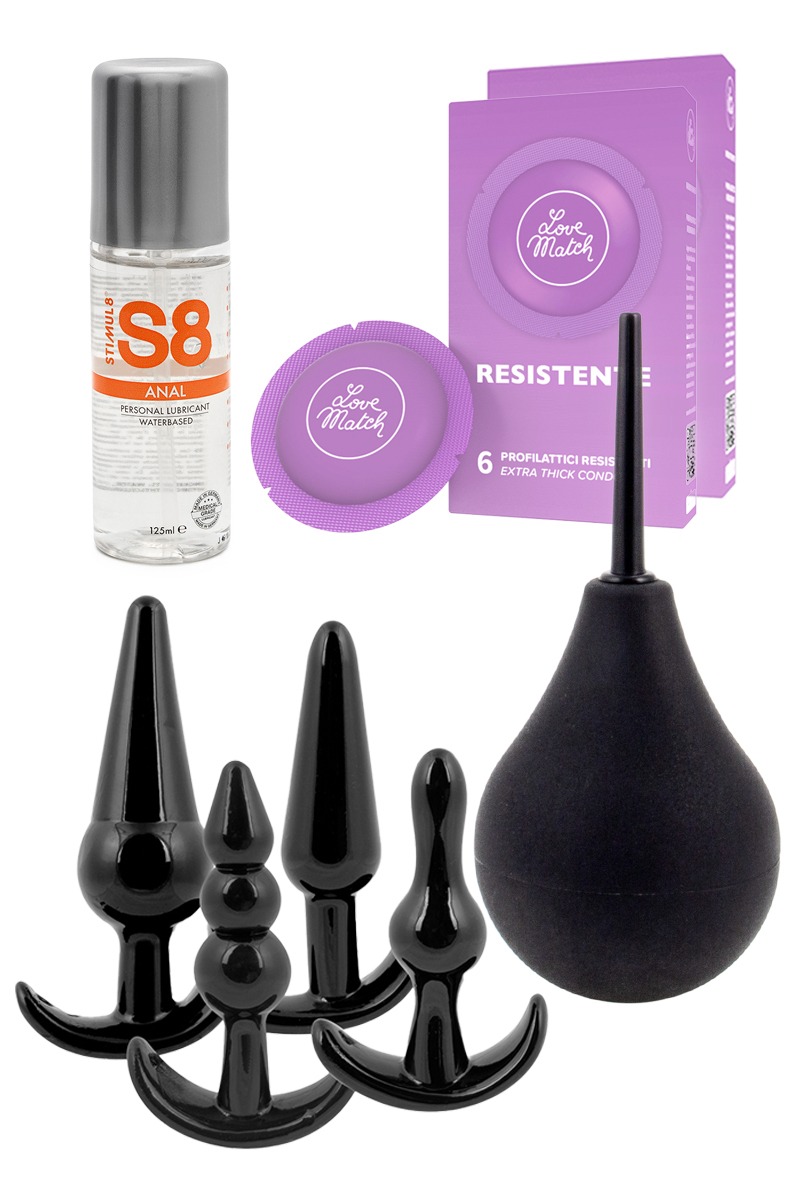 Set plaisir anal 4 accessoires