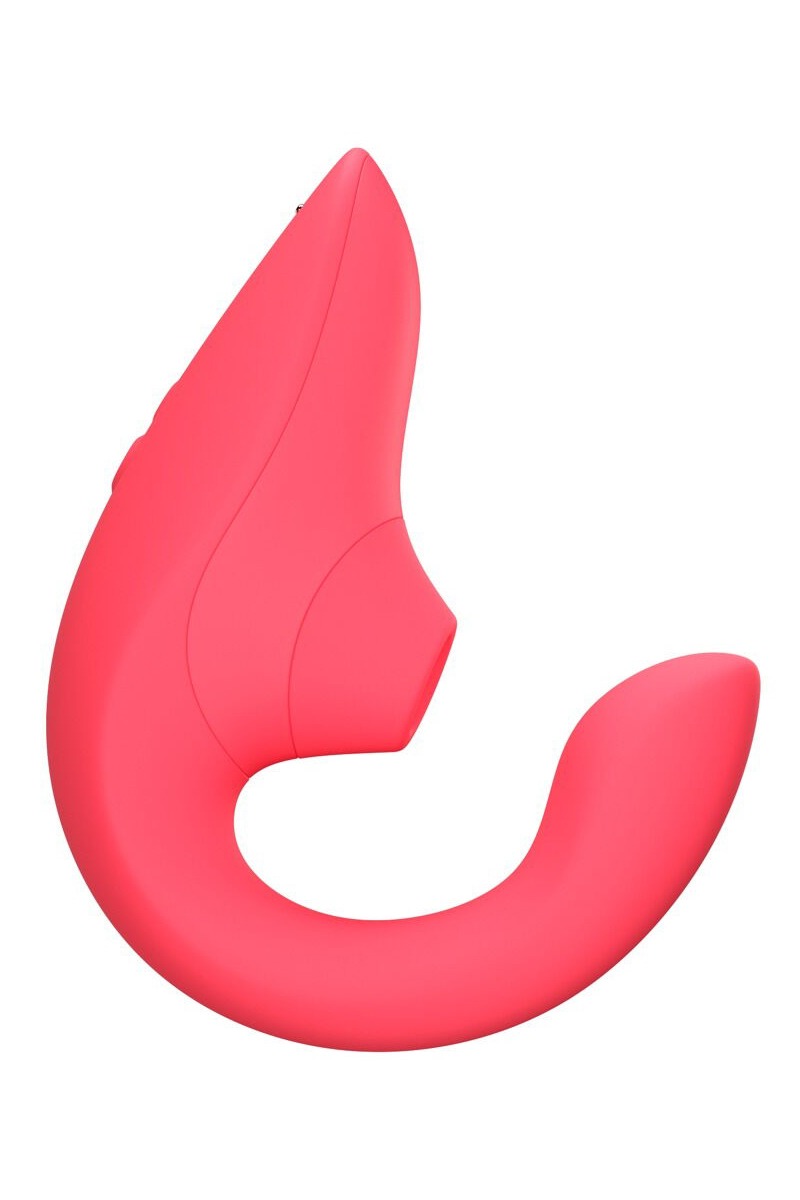 Double stimulateur Womanizer Blend rose éclatant – Image 2