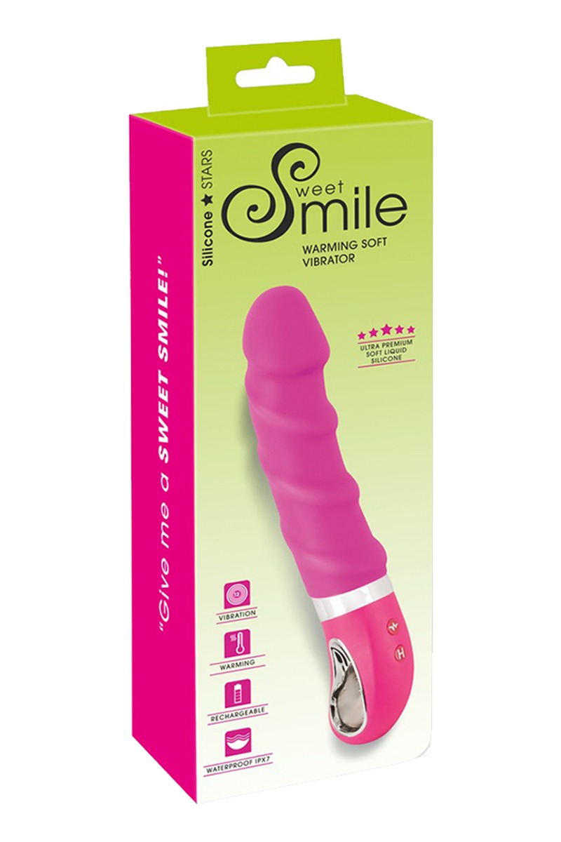 Vibro chauffant rechargeable 22,8 x 4 cm - Sweet Smile – Image 5